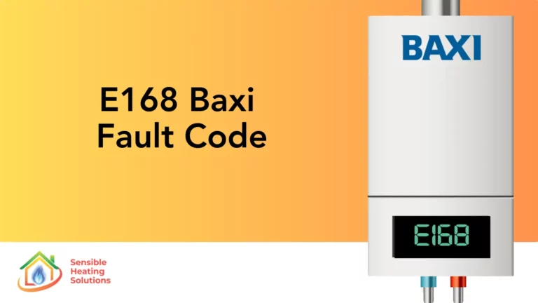 E168 Baxi Fault Code