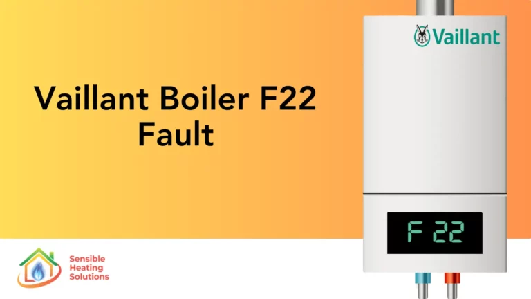 Vaillant Boiler F22 fault