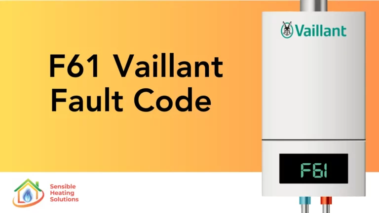 Vaillant F61 Fault Code - Detailed Guide